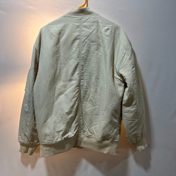 Florence by Mills Oversize Quilted Bomber Jacket Whitecap Grey XS NWT - Picture 13 of 16